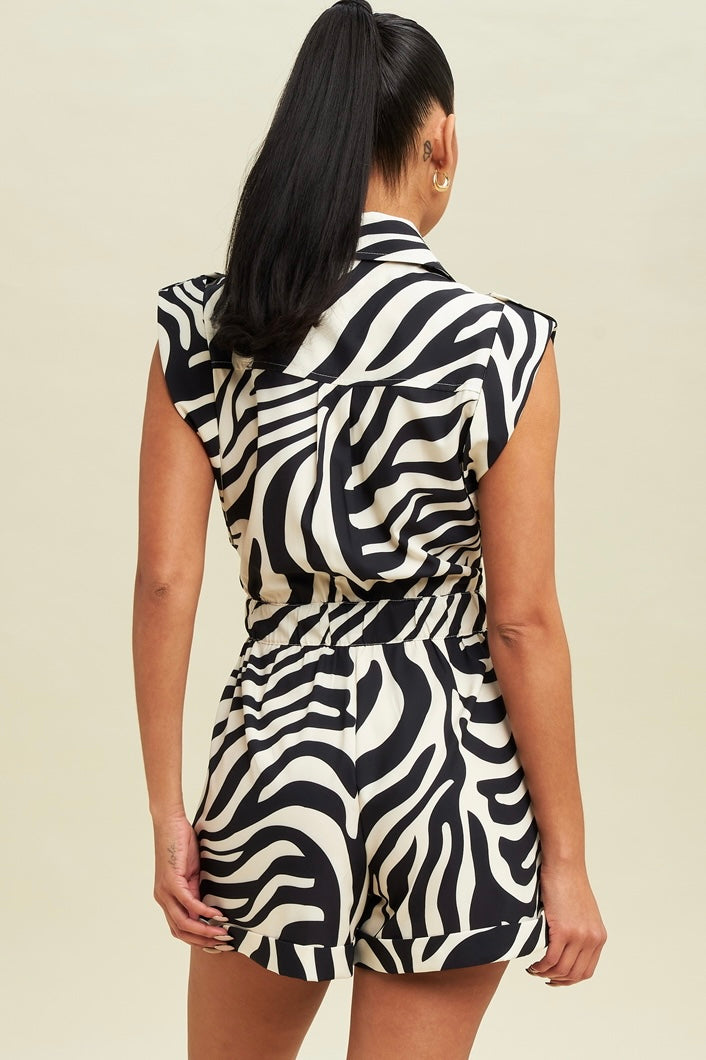 ZEBRA ROMPER