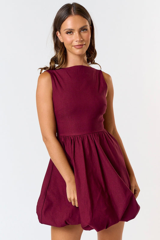 MERLOT DRESS